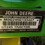 John Deere GT245 08 150x150 John Deere 48 Model GT245 lawn mower (2005)