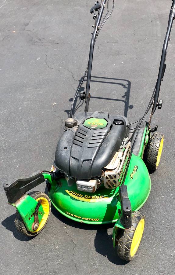 John Deere Model Js63c Self Propelled Push Lawn Mower Ronmowers