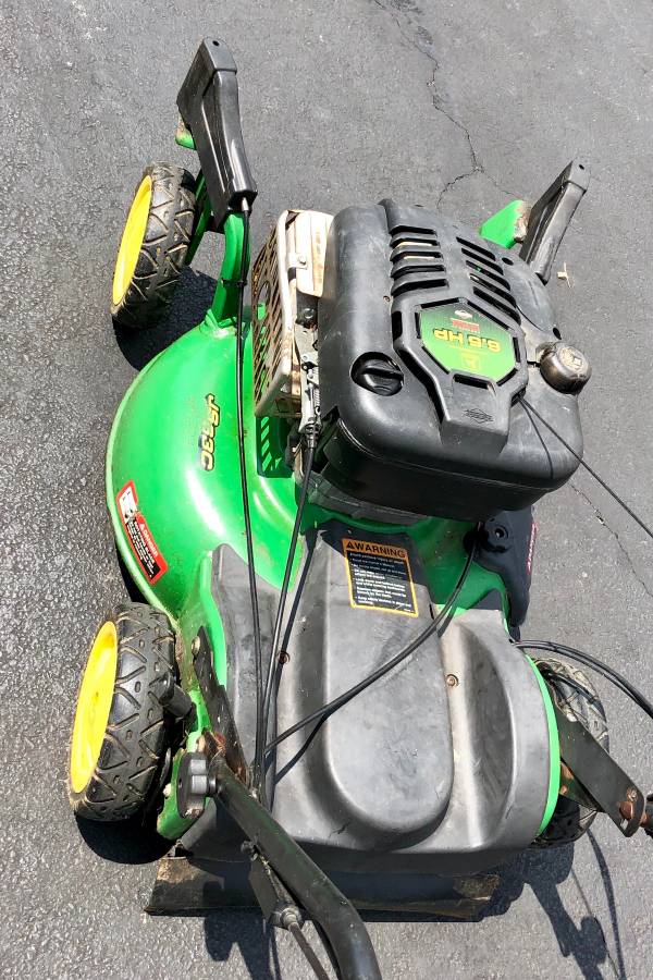 John Deere Model Js63c Self Propelled Push Lawn Mower Ronmowers