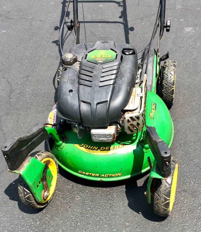 John Deere Model Js63c Self Propelled Push Lawn Mower Ronmowers