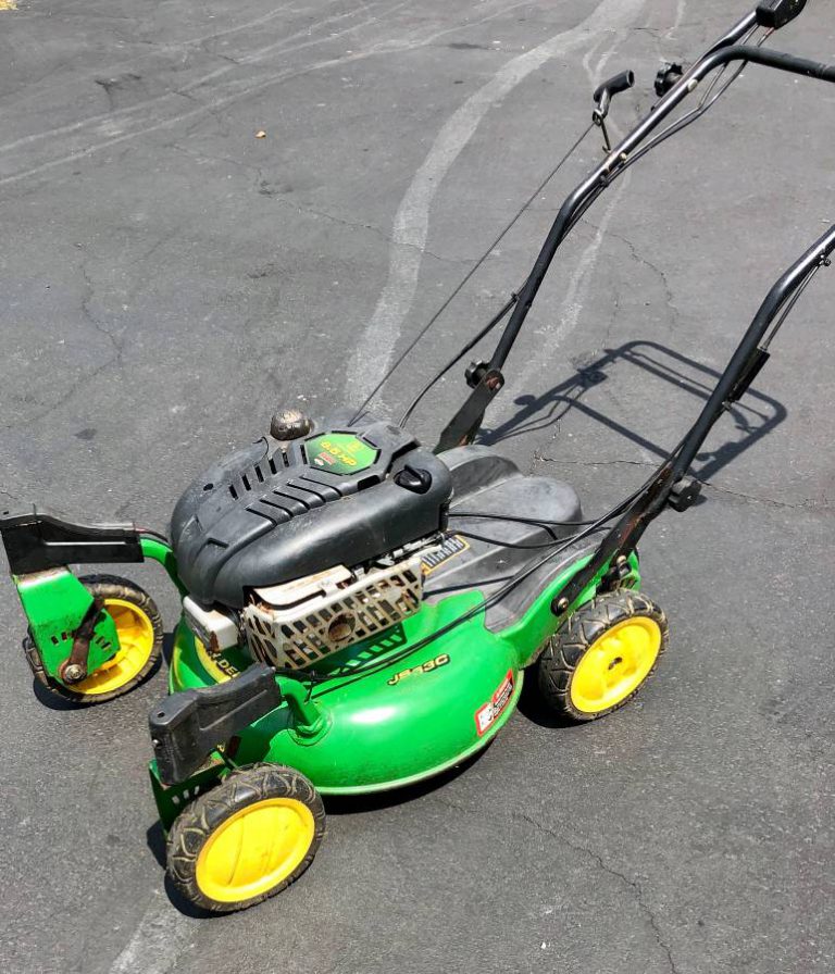 John Deere Model Js63c Self Propelled Push Lawn Mower Ronmowers