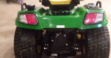 John Deere X730 4 375x195 John Deere X730 Riding Mower 2016