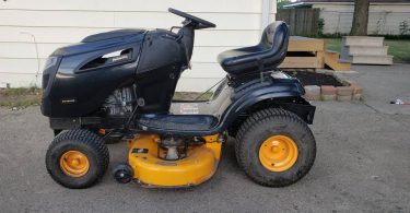 Poulan Pro PP19A42 09 375x195 2018 Poulan Pro PP19A42 19HP 42in Mower Tractor