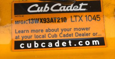 Cub Cadet LTX 1045 1 375x195 Cub Cadet LTX 1045 Riding Lawn Mower with Bagger