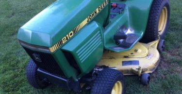 John Deere 210 Lawn Tractor 6 375x195 John Deere 210 Riding Mower Rebuilt Engine