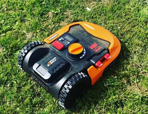 Worx Landroid M 20V WR140 3 5 Best Robotic Lawn Mowers for 2019