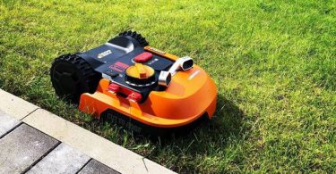 Worx Landroid M 20V WR140 5 375x195 5 Best Robotic Lawn Mowers for 2019