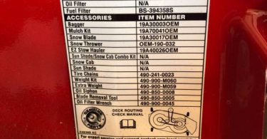 troybilt 13am77ks011 7 375x195 Troy Bilt 13AM77KS011 7 Speed Riding Lawn Mower