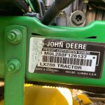 Deere LX280 03 150x150 John Deere LX 280 Riding Lawn with dual bagger for sale