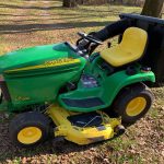 Deere LX280 06 150x150 John Deere LX 280 Riding Lawn with dual bagger for sale