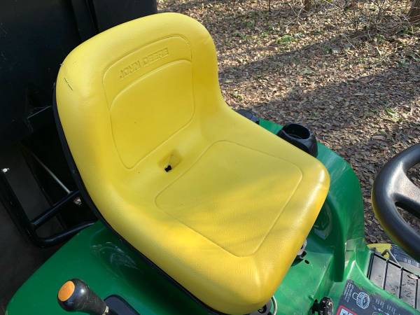 Deere LX280 16 John Deere LX 280 Riding Lawn with dual bagger for sale