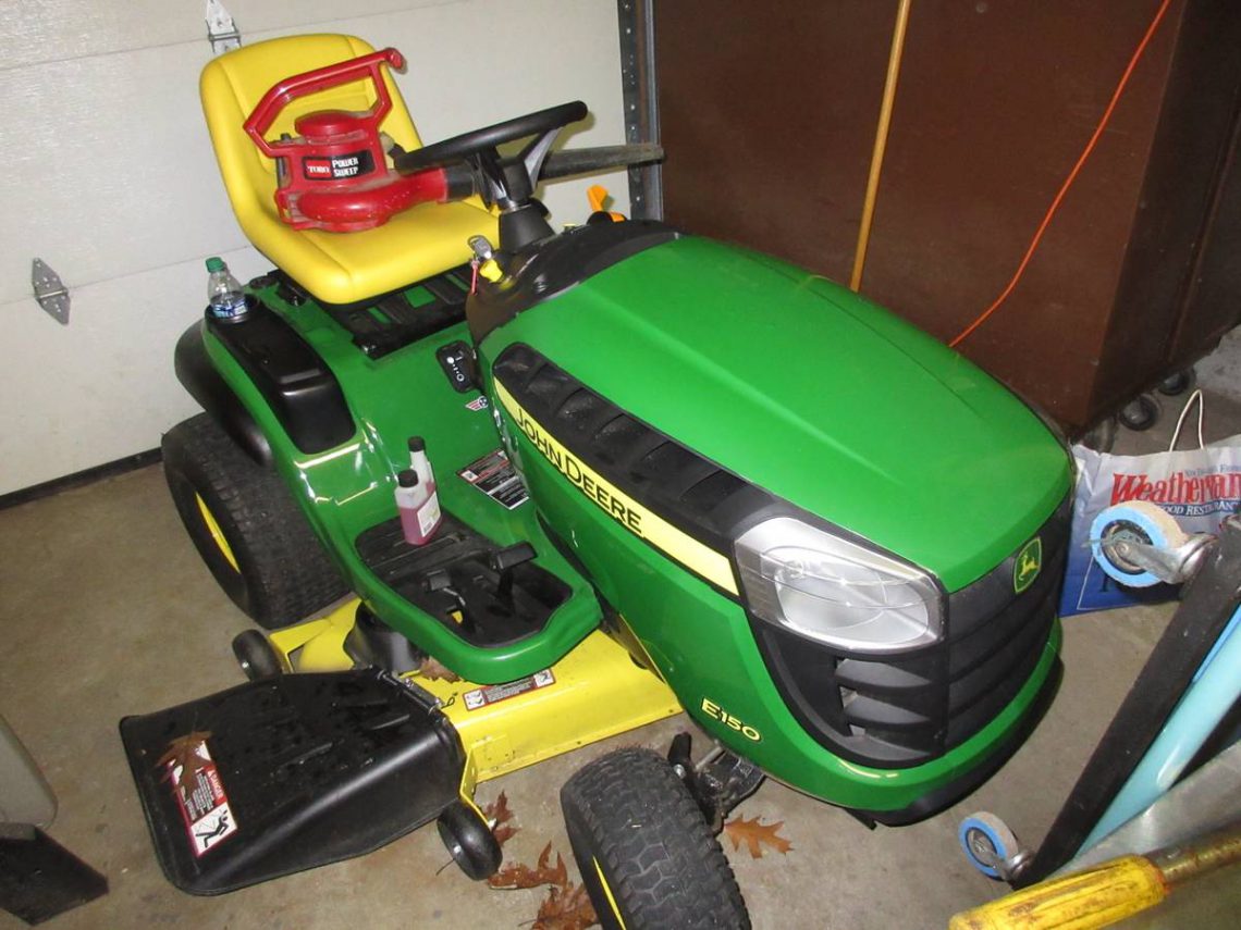 John Deere E150 48" 22hp Riding Lawn Mower for Sale RonMowers