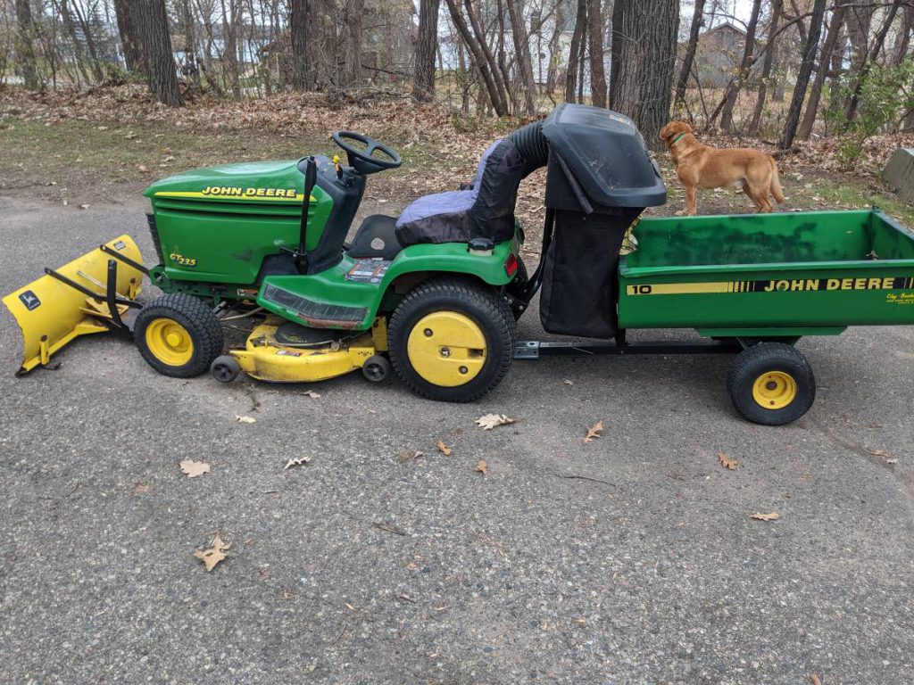 John Deere 48 in Riding Mower GT235 for Sale RonMowers