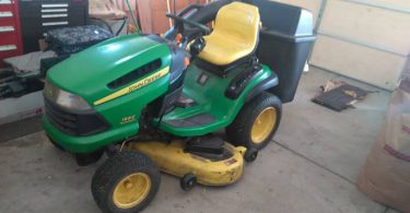 48 inch John Deere 155c 3 375x195 48 inch John Deere 155c Riding lawn mower for sale