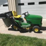 John Deer LX 178 5 150x150 John Deere Model LX 178 Riding Lawn Mower w/ bagger for Sale