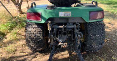 John Deere 425 2 375x195 For Sale John Deere 425 Mower with all Attachments