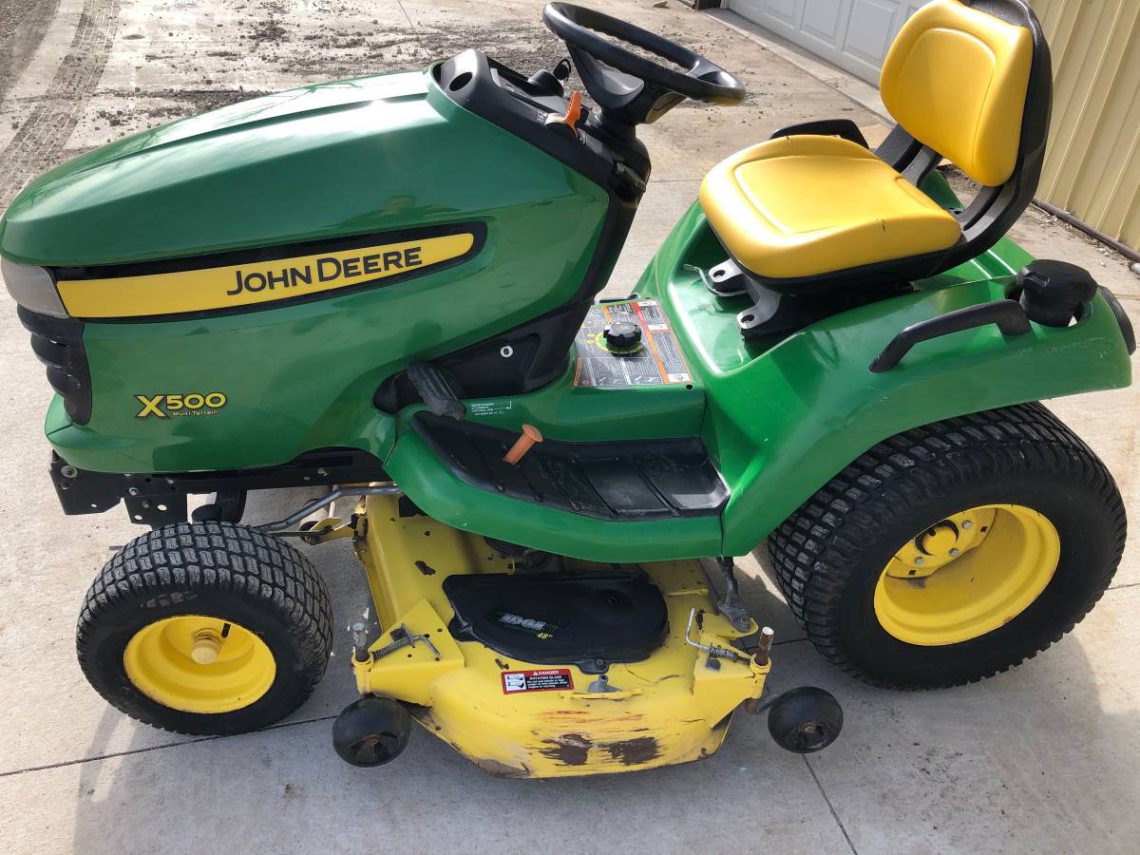 2011 John Deere x500 Riding Lawn Mower for Sale RonMowers