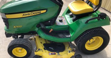 2011 John Deere X500 05 375x195 2011 John Deere x500 Riding Lawn Mower for Sale