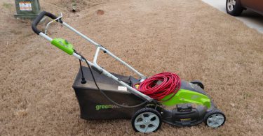 Greenworks 20 in Electric lawn mower 1 375x195 2017 Greenworks 20 in Electric lawn mower