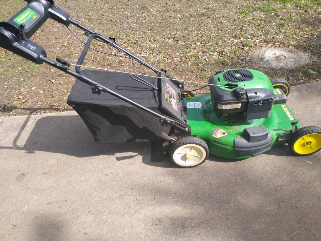 John Deere 22" RWD Self Propelled Push Lawn Mower RonMowers
