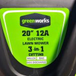 Greenworks 20 Inch 3 150x150 Like New Greenworks 20 Inch Electric Corded Lawn Mower