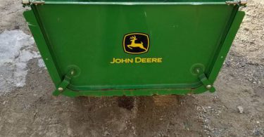 John Deere 18 cu. ft. 5 375x195 Used John Deeres 18 cu. ft. steel utility cart trailer