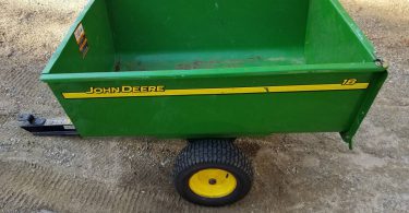 John Deere 18 cu. ft. 7 375x195 Used John Deeres 18 cu. ft. steel utility cart trailer