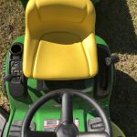 John Deere E110 2 150x150 John Deere E110 19 HP 42 Riding Lawn Mower with Trailer for Sale