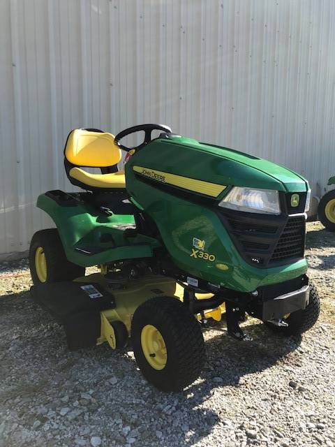 John Deere X330 42 In Lawn Mower Tractor Ronmowers