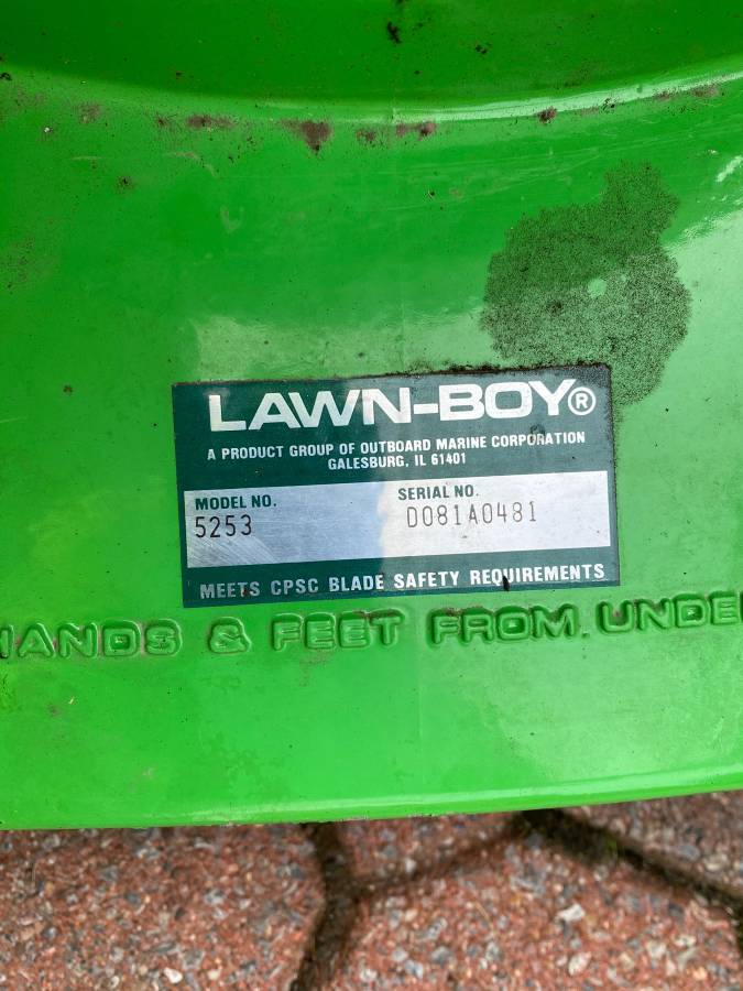 Lawn Boy mower 5253 Lawn Boy 5253 Commercial Walk Behind Mowers For Sale
