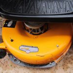 Poulan Pro 42 in 09 150x150 Poulan Pro Riding Lawn 42 Mower Briggs & Stratton 19 HP Engine