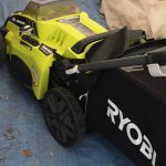 RYOBI RY40108 Lawn Mower 03 150x150 Used RYOBI 40 Volt Lawn Mower with Battery Charger