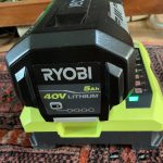 RYOBI RY40108 Lawn Mower 11 150x150 Used RYOBI 40 Volt Lawn Mower with Battery Charger