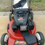 TORO 22 in walk behind mower 2 150x150 TORO 22 in Gas Walk Behind Self Propelled Lawn Mower with grass catcher