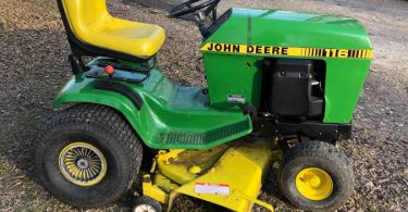 used John Deere 116 375x195 John Deere 116 38 inch 5 speed Riding Lawn Mower