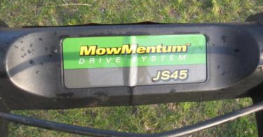 22 inch John Deere JS45 lawn mower 1 375x195 Secondhand 22 inch John Deere JS45 lawn mower