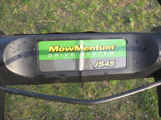 22 inch John Deere JS45 lawn mower 1 Secondhand 22 inch John Deere JS45 lawn mower