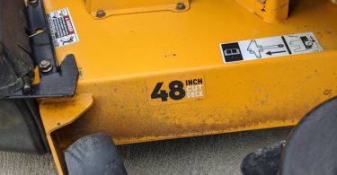 Cub Cadet Z Force S48 04 375x195 Cub Cadet Z Force S48 used 48 in zero turn riding lawn mower with bagger
