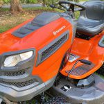 HUSQVARNA YTH 22V46 Riding Mower 09 150x150 Clean Husqvarna 46 22HP Riding Lawn Mower YTH 22V46