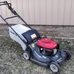 Honda Harmony HRB216 hydrostatic 5 150x150 Used Honda Harmony HRB216HXA hydrostatic lawn mower for Sale