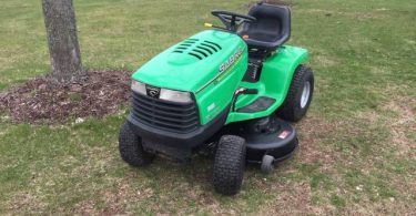 John Deere Sabre 42 inch deck 17HP Riding Lawn Mower 3 375x195 John Deere Sabre 42 deck 17HP Riding Lawn Mower for Sale