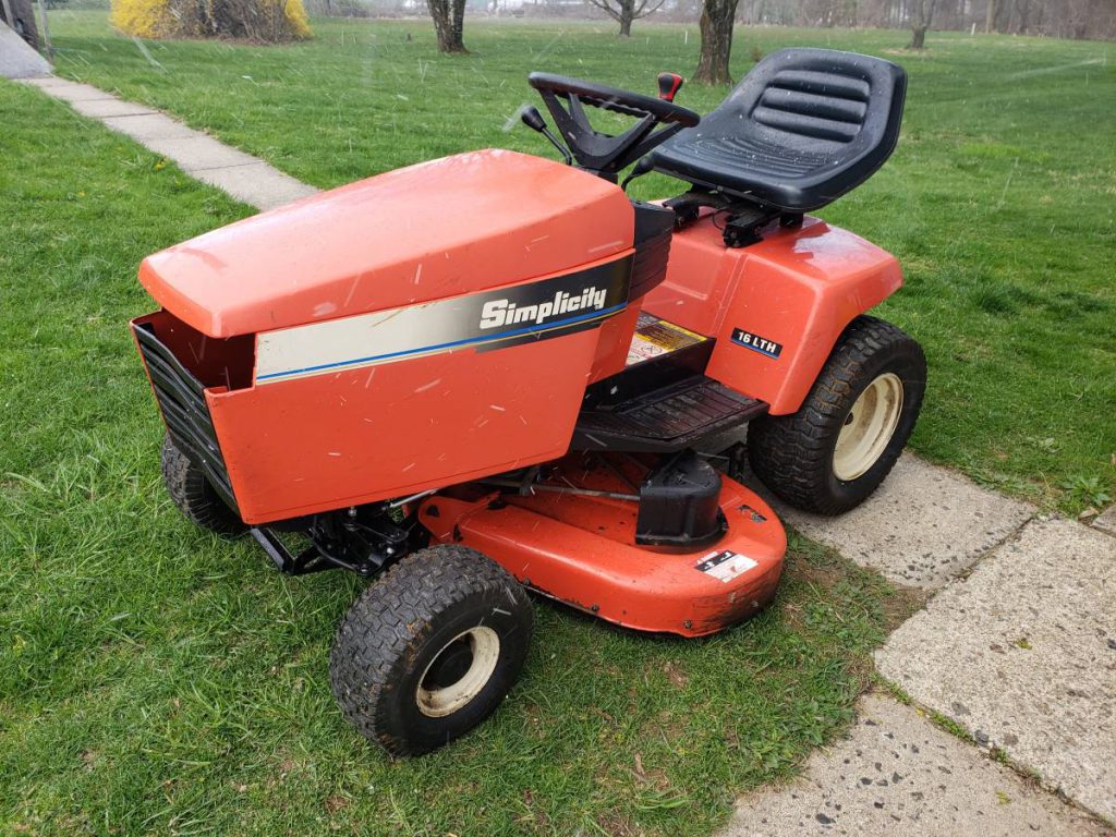 44" Simplicity 16LTH Lawn Mower 16hp Vintage RonMowers