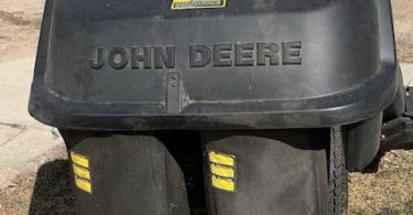 2017 John Deere Z540 Ztrak zero turn lawn mower 1 375x195 2017 John Deere Z540 Ztrak zero turn lawn mower with bagger and front weights