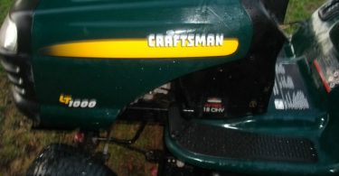 Craftsman LT1000 42 Inch Riding Lawn Mower 1 375x195 Craftsman LT1000 42 Inch 18HP Riding Lawn Mower