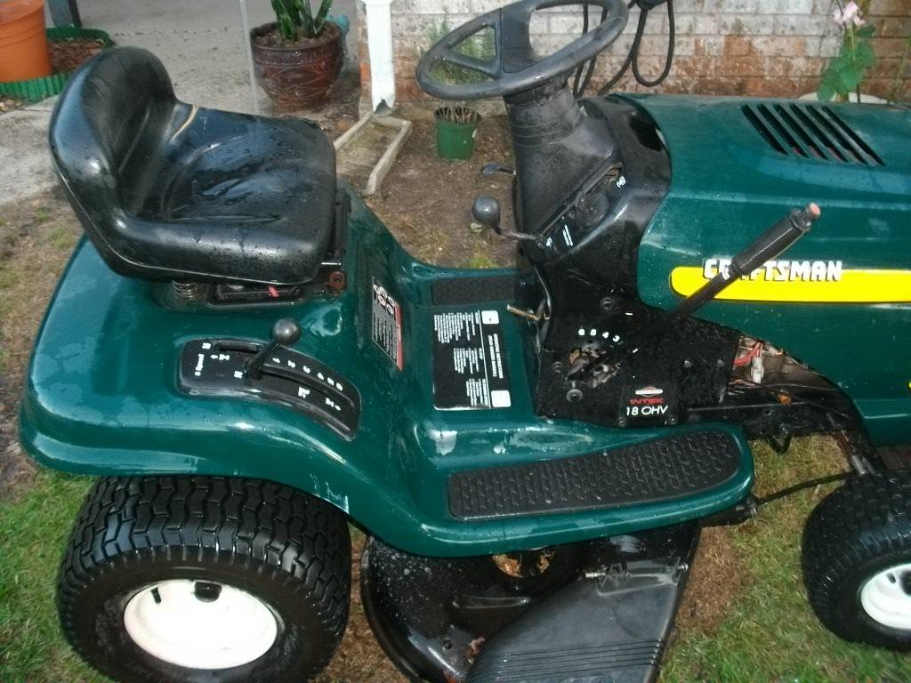 Craftsman LT1000 42-Inch 18HP Riding Lawn Mower - RonMowers