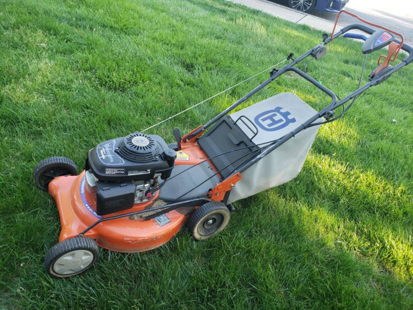 Husqvarna 5521 BBC 3 810x608 Used Husqvarna 5521 BBC Walk behind lawn mower