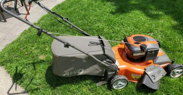 Husqvarna AWD Self propelled Gas Lawn Mower and bagger 5 375x195 Husqvarna AWD Self propelled Gas Lawn Mower and bagger