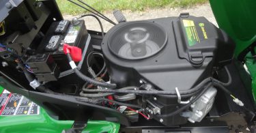 John Deere X350 riding mower 04 375x195 John Deere X350 riding mower pristine condition