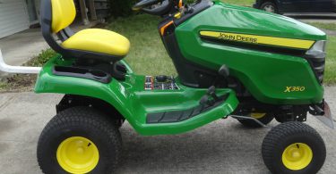 John Deere X350 riding mower 10 375x195 John Deere X350 riding mower pristine condition