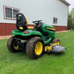 John Deere X534 2 150x150 John Deere X534 riding lawn mower for sale